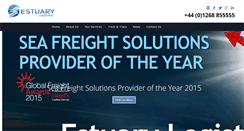 Desktop Screenshot of estuarylogistics.com